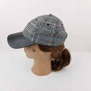 Athleta Women's Leather Visor Baseball Hat Cap